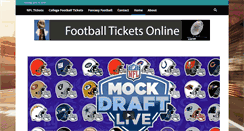 Desktop Screenshot of footballticketsonline.com